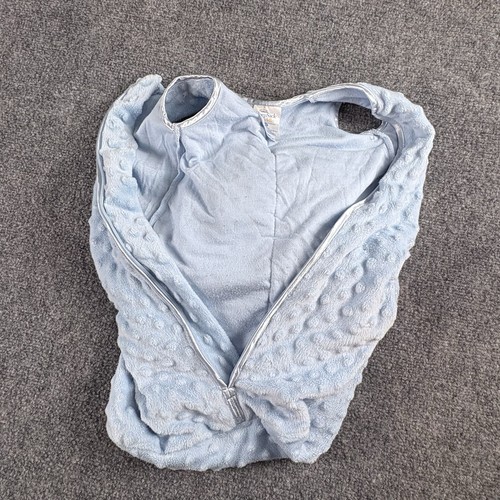 Halo Sleepsack Swaddle Newborn 0-3M Baby Blue Wearable Blanket Fleece - Foto 12 di 14