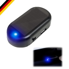Blau Solar Alarmanlage für Auto Motorrad Abschreckung Sicherheitssystem