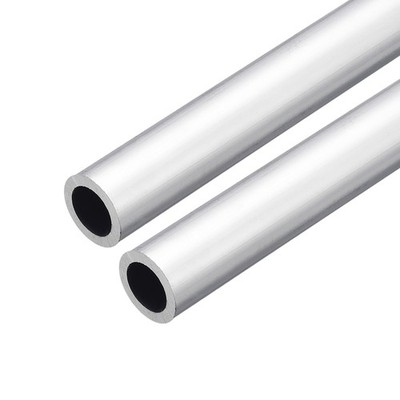 19mm OD 13mm Inner Dia 200mm Length 6063 Aluminum Tube for Industry DIY, 2 Pcs