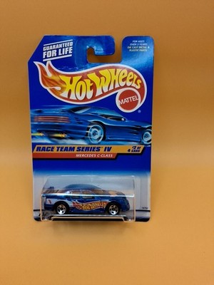 Mattel Hot Wheels Mercedes C Class Blue Race Team 1997  14