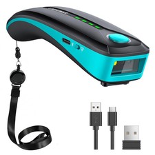 Bluetooth Barcode Scanner, Portable 2D/1D Wireless Code Reader