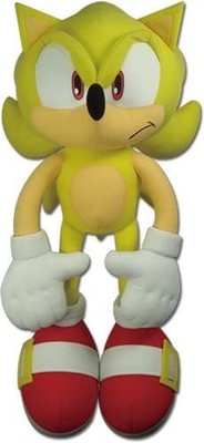 Great Eastern Entertainment SONIC THE HEDGEHOG Super Sonic 20''in Plush Authentic