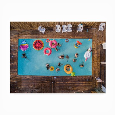 Outdoor Canvas Art - Or Adar 'Hymn For The Weekend' Wall Art for Outdoor Spac...