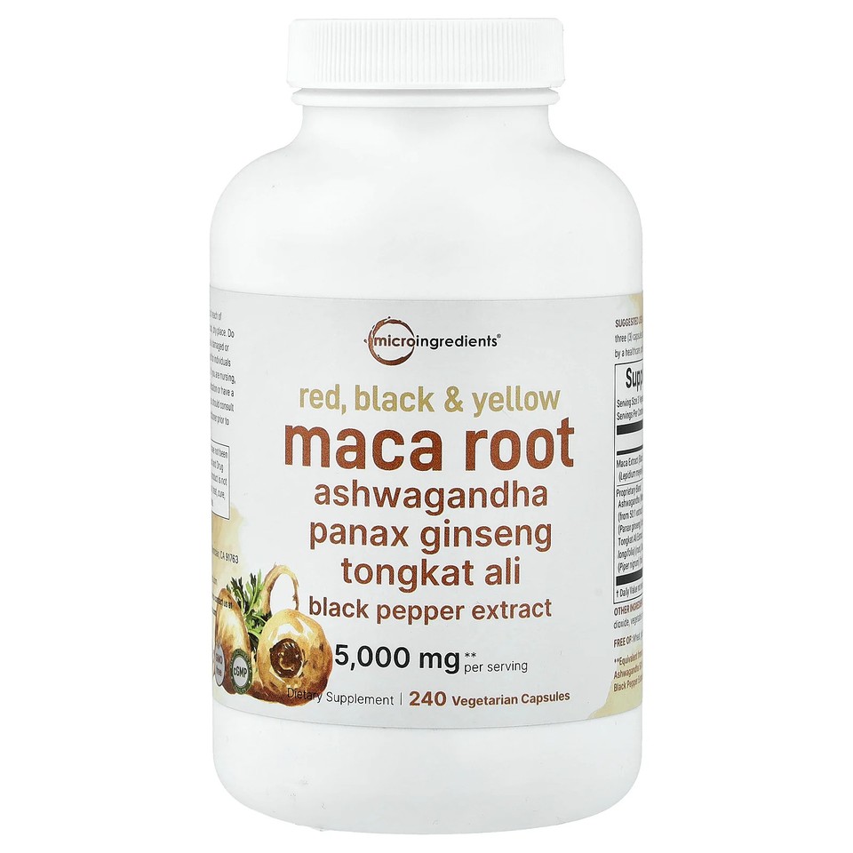 Maca Root, 240 Vegetarian Capsules