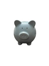 Large Ceramic Piggy Bank Kids Coin Money Box Nursery Decor Gift for Boys Girls