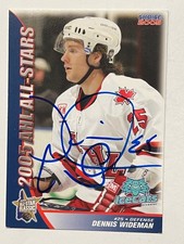 Buffalo Sabres DENNIS WIDEMAN Signed Card