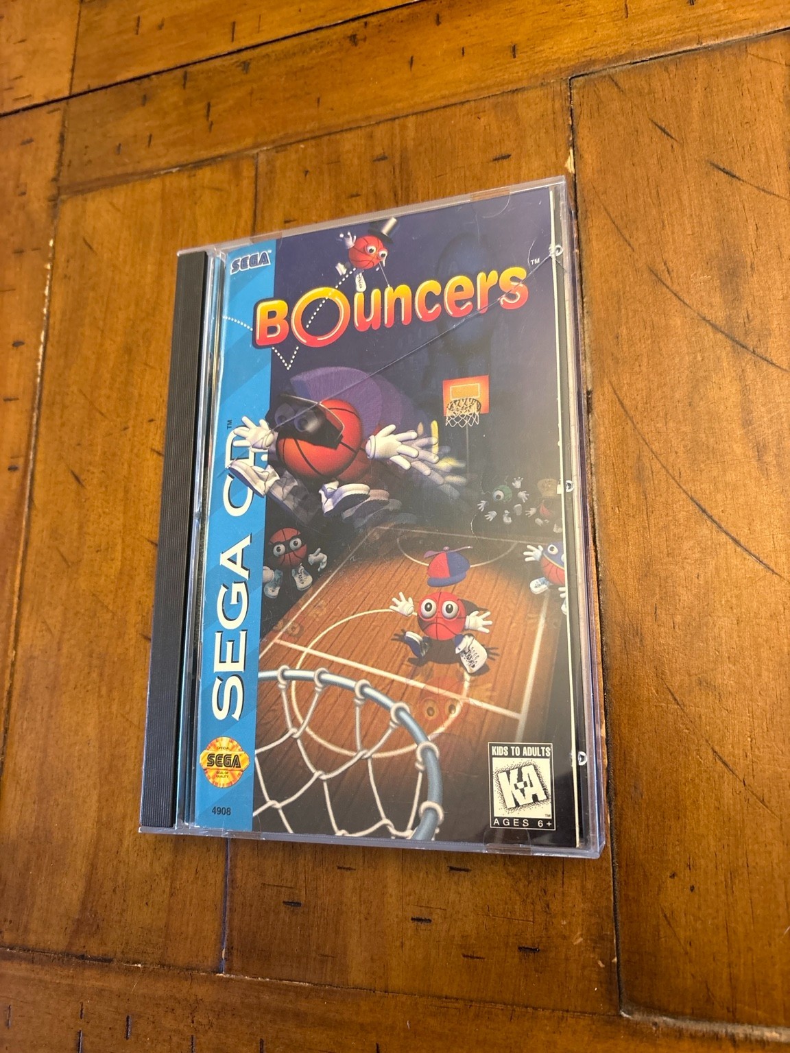 Bouncers Sega CD Complete CIB – Disc, Case, Insert