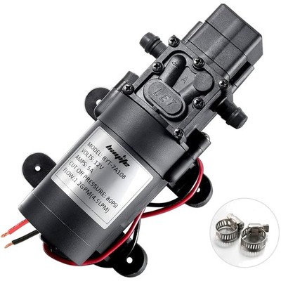 Reliable 12V DC Sprayer Pump with Pressure Switch for Efficient Water Transfer