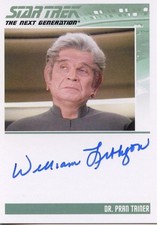 Star Trek TNG Complete Series 2 Autograph Card William Lithgow PranTainer