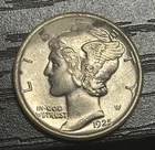 1925 Silver Mercury Dime — CH MS FB (Toned Reverse with Full Luster) #011