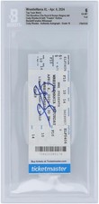 Cody Rhodes WWE Autographed April 6, 2024 WrestleMania XL BAS 6/10 Ticket