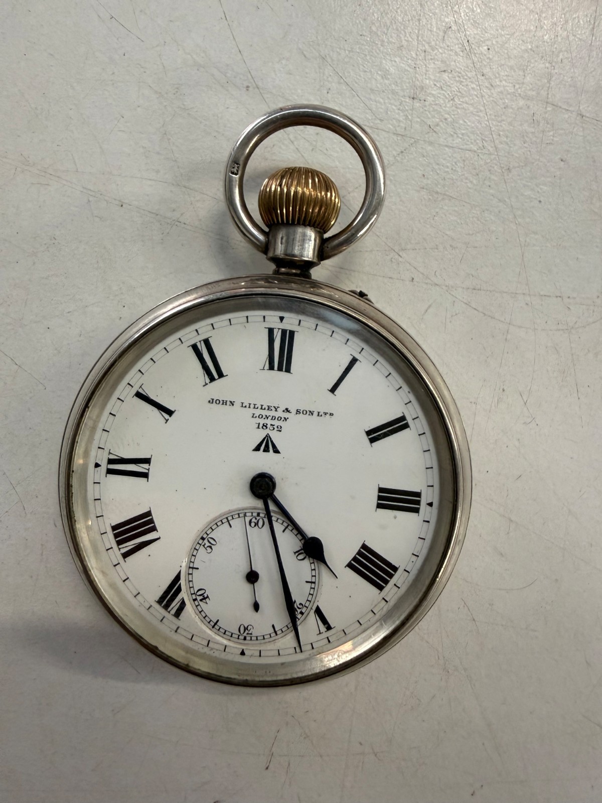 SON & LILLEY POCKET MILITARY LONDON ANTIQUE - JOHN QUALITY CASED SILVER WATCH - VintageWatches.PK SON & LILLEY POCKET MILITARY LONDON ANTIQUE - JOHN QUALITY CASED SILVER WATCH - vintagewatches.pk