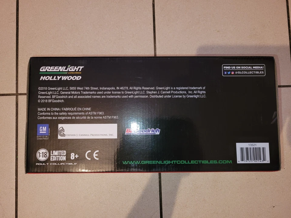 A-Team Van GMC Vandura 1983 Modellauto 1:18 Greenlight 13521 OVP - Bild 4 von 4