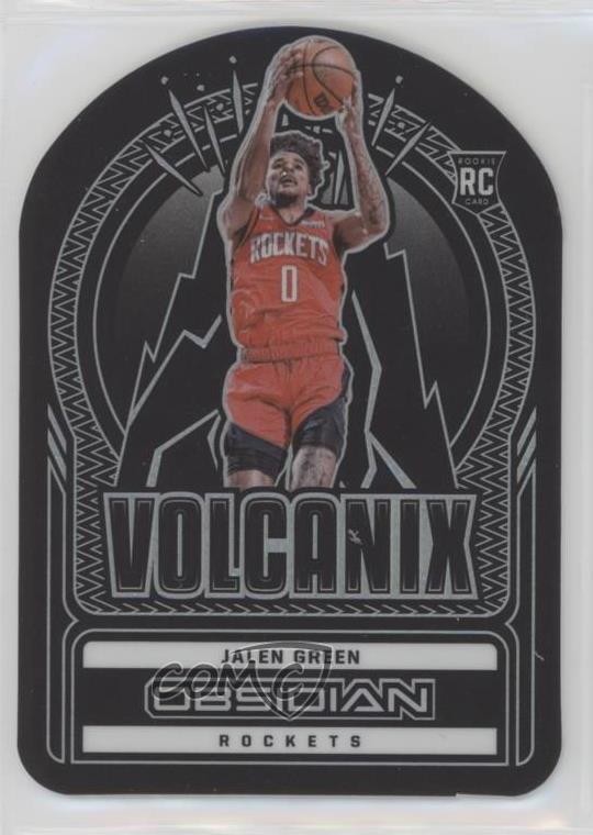 2021-22 Panini Obsidian Volcanix Jalen Green #17 Rookie RC 1n4f