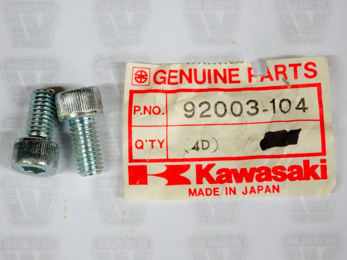 Kawasaki NOS NEW 92003-104 Socket Bolt 8x16 (2) KZ KZ1000 LTD | eBay