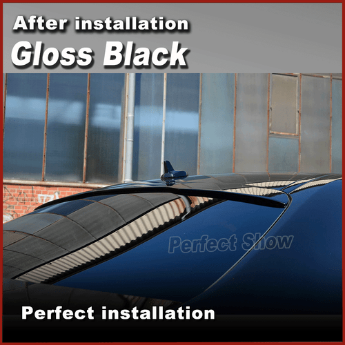 Glanz Schwarz Heckspoiler Dachspoiler Lippe Für Mercedes W222 S400 S65 2014-2020 - Picture 5 of 10