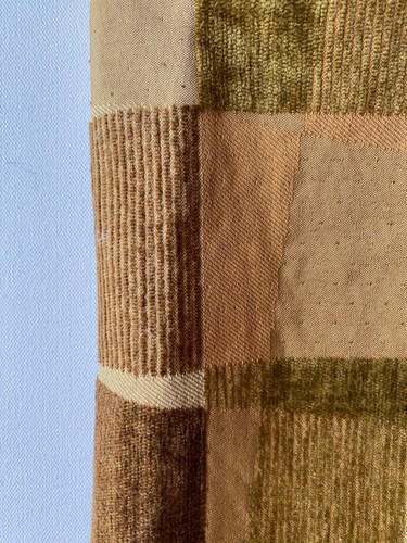 Kravet Exclusive Multicolor Abstract Designer Fabric Remnant 24x24" - Picture 3 of 3