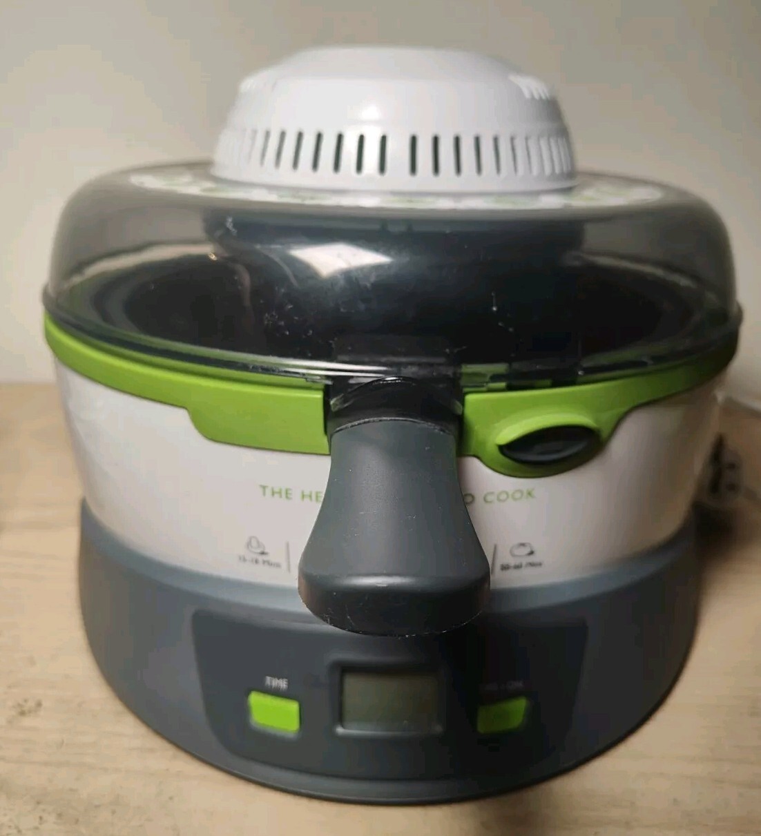 Breville Halo Health Fryer VDF065 3L White Green Fry Cook Bake Roast