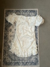 Women’s Size 10 Ruffle Dress White