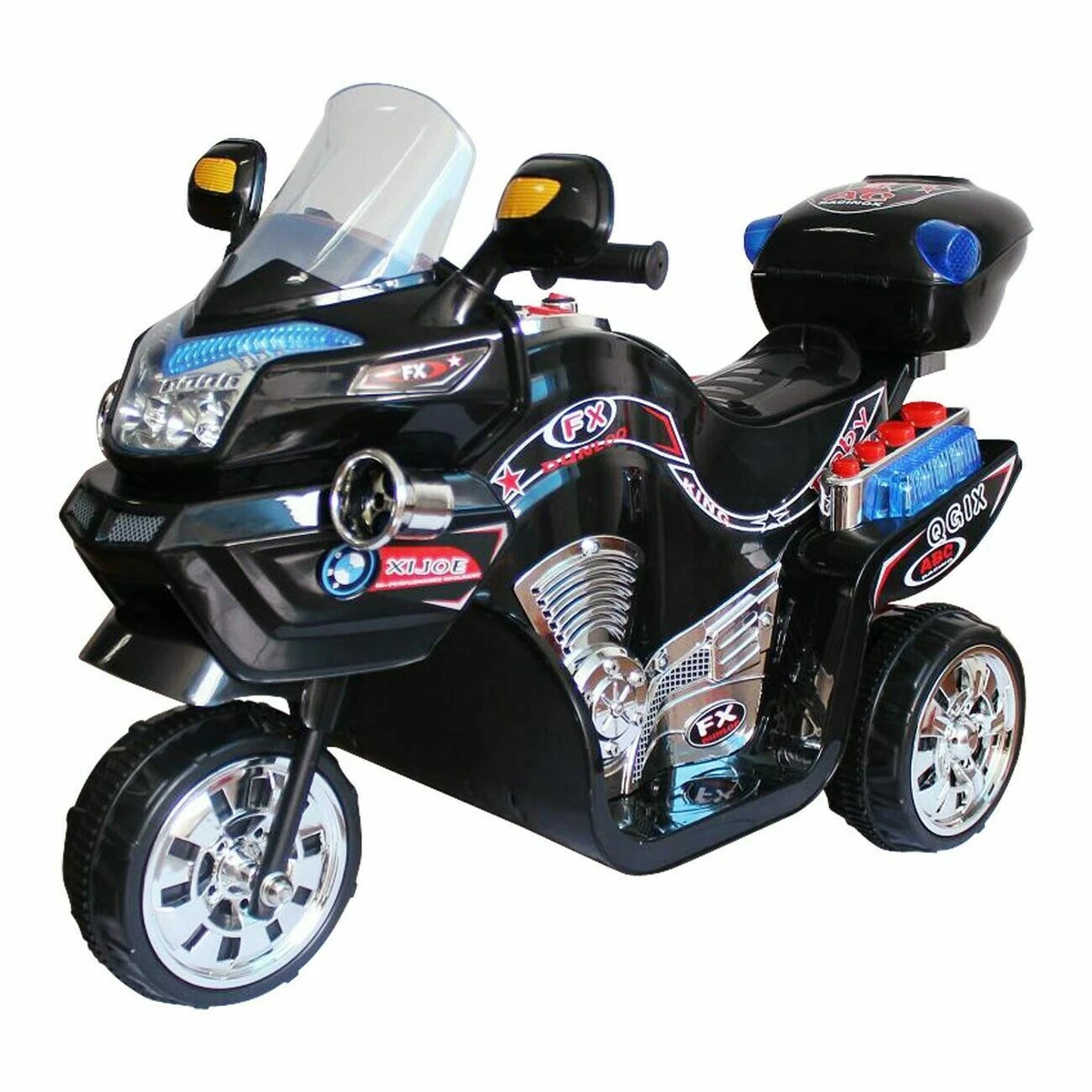 Ride on Toy FX 3 Wheel Battery Powered Rechargeable 3 Wheeled