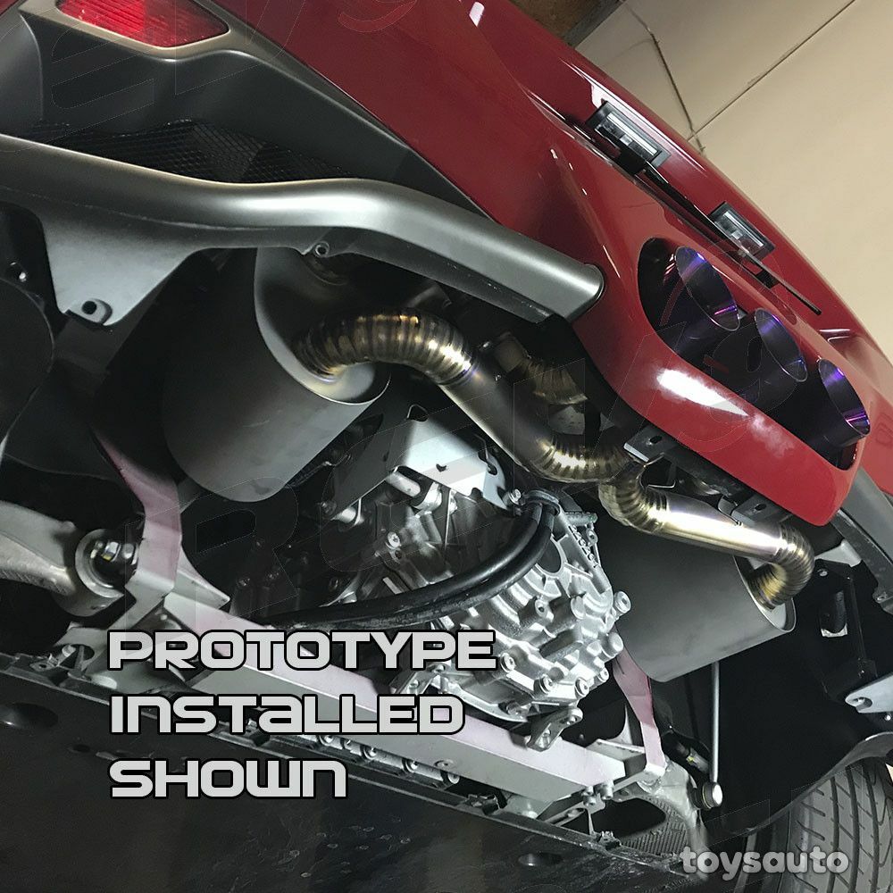 Rev9 FlowMaxx Muffler Catback Exhaust *Valve for Ferrari 458 Italia Spider 10-15