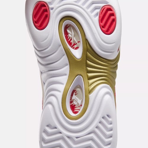 Men Reebok Answer III 3 Shoes Sneakers White Red Gold 100200996 Allen Iverson - Picture 20 of 24