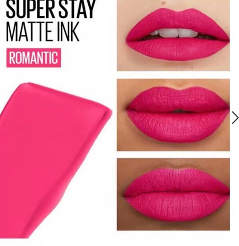 Maybelline Super Stay Matte Ink Liquid Lipstick 30 Romantic Lot of 2!! - Picture 5 of 5