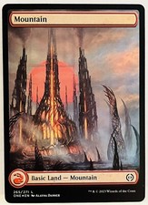 Mountain (265) FULL ART FOIL-Phyrexia: All Will Be One-NM