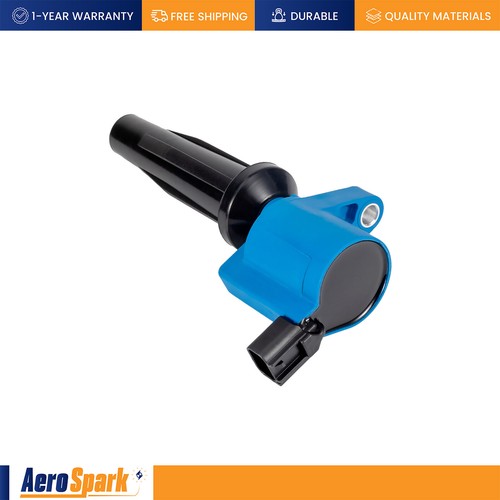 4 Ignition Coil Blue & 4 Autolite Spark Plug for Ford Focus 2005-2011 2.0L FD505 - Picture 9 of 11