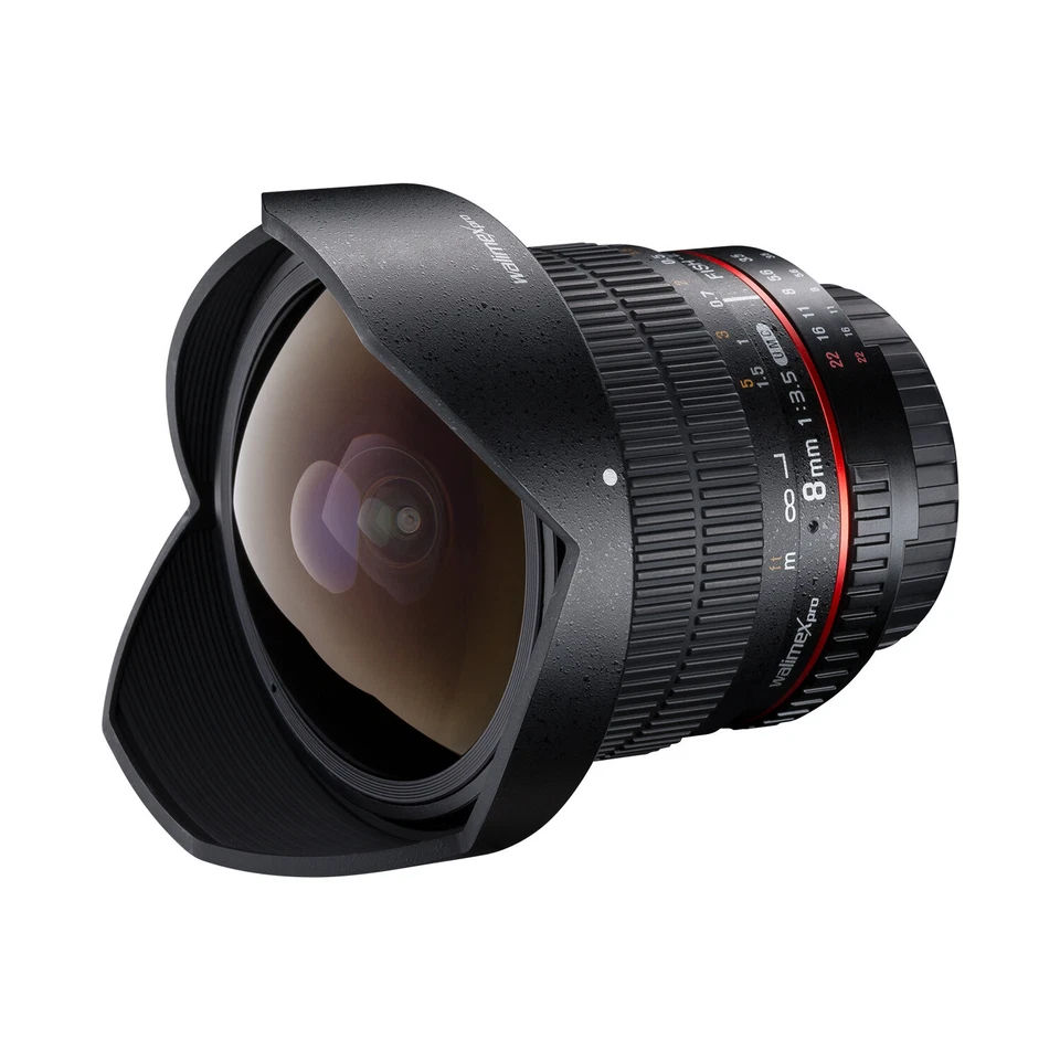 Walimex pro 8/3,5 Fisheye II APS-C Canon EF-S - Imagen 2 de 4