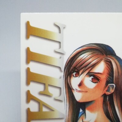 TIFA '88 1988年　カタログ 13 Tifa Lockhart Final fantasyⅦ Yoshitaka Amano illustration Card