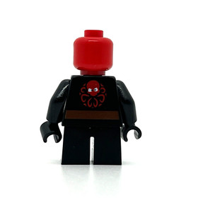 Red Skull short legs Mighty Micros Lego Marvel Minifigure 76065