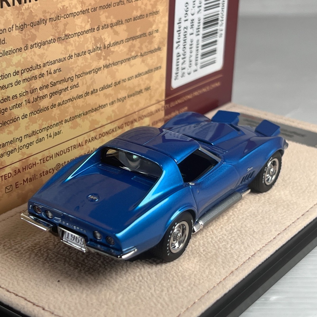 ミニカー 1/18 CORVETTE L-88 1969 GM Test Car CORVETTE TEST CAR 1969 L-88 427 CAROUSEL 1 CHEVROLET 1/18
