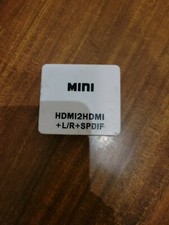 mini hdmi to hdmi  L/R  SPFIF