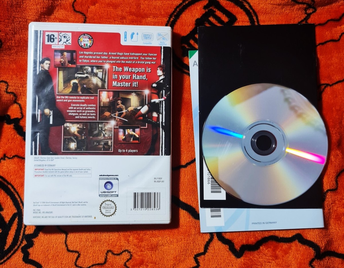 Red Steel Nintendo Wii Game Retro Gaming 2006 FPS Redsteel Ubisoft
