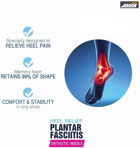 RBX Plantar Fasciitis Orthotic All-Day Relief 3/4 Insoles Men’s Size 8-12 - NEW - Picture 19 of 36