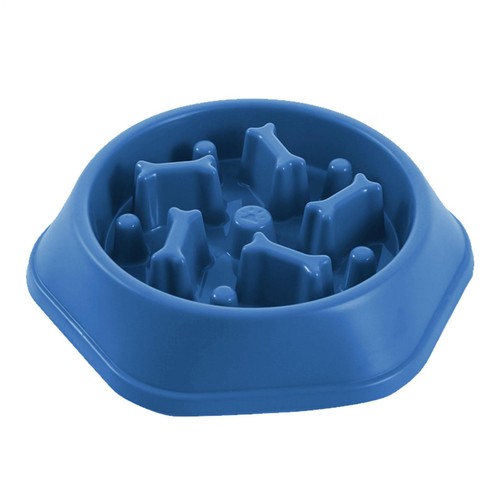 Dog Slow Feeder Bowl Non Slip Puzzle Bowl Anti-Gulping Pet Slower Feeding Dishes - Picture 13 of 16