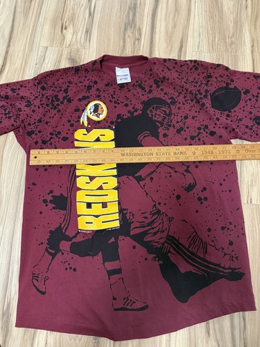 Vintage Washington Redskins Locker Line T-Shirt Gr. XL Einzelnaht - Bild 2 von 7