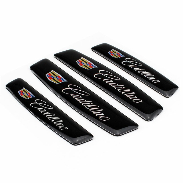 4x Car Side Door Edge Guard Protector AntiScratch Badge Sticker For