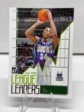 2020-21 Panini Donruss All Time League Leaders #4 Ray Allen Milwaukee Bucks