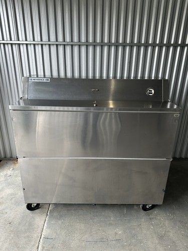 Beverage Air STF49 49" Dual Access Milk Cooler - Picture 2 of 5
