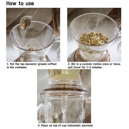 Smart Handy Dripper tea & coffee maker BPA Free hand drip brewer