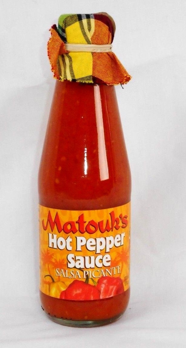 Caribbean Gourmet Hot Pepper Sauces Mango Banana Rasta Baron Ginger