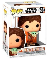 Funko Pop! Disney Star Wars: The Mandalorian - Peli Motto with Grogu #665