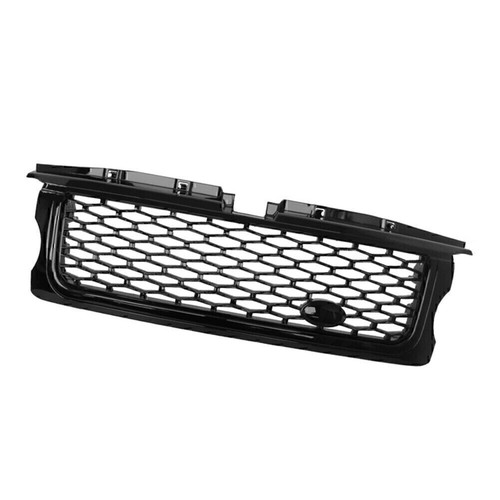 ABS 1 Pcs Front Grille Upper Grill Fits For Range Rover Sport 2005-2009 Black - Picture 3 of 4