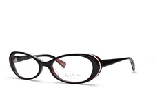 Paul Smith Eyeglasses Frame New Authentic BLACK RED 415 OXF 51-17-136
