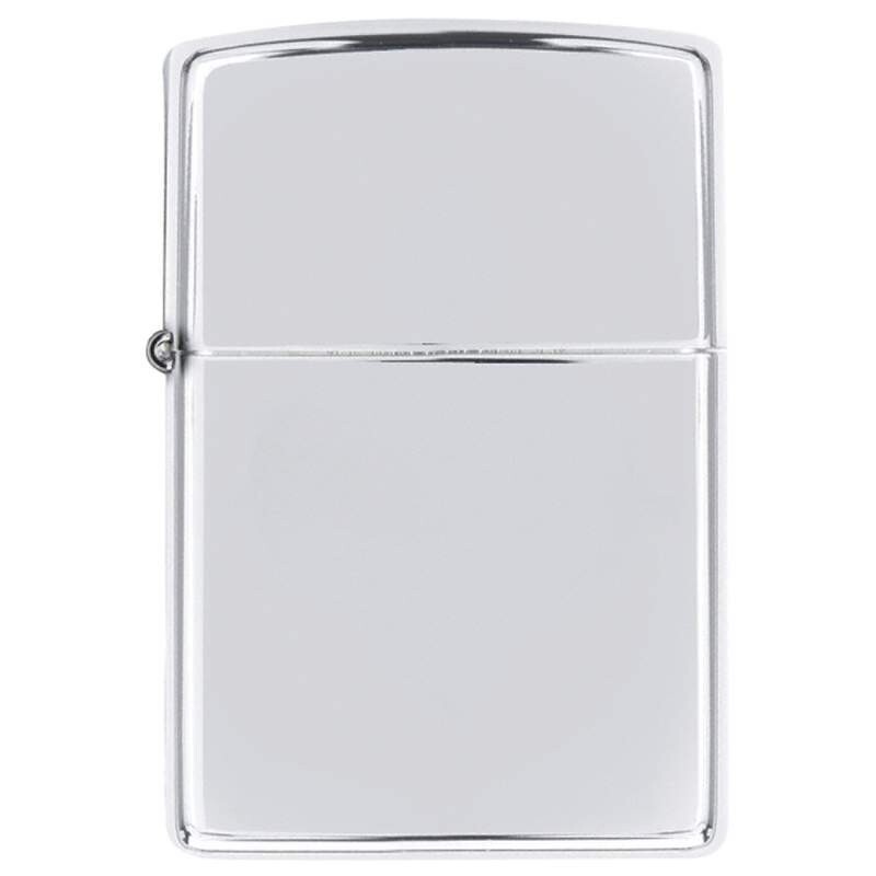 Custom Engraving YOUR TEXT/LOGO - High Polish Chrome Zippo&reg; Lighter