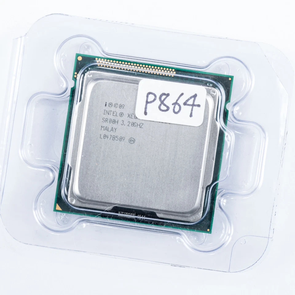 Procesador Intel Xeon E3-1230 SR00H LGA1155 3,2 GHz cuatro núcleos Hyperthreaded Foto 3 de 3