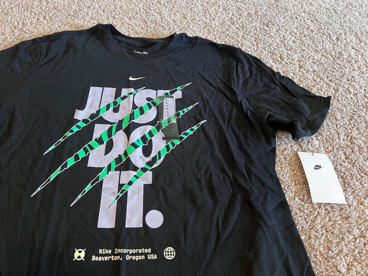 Nike black purple green Halloween monster claw scratch rare Just