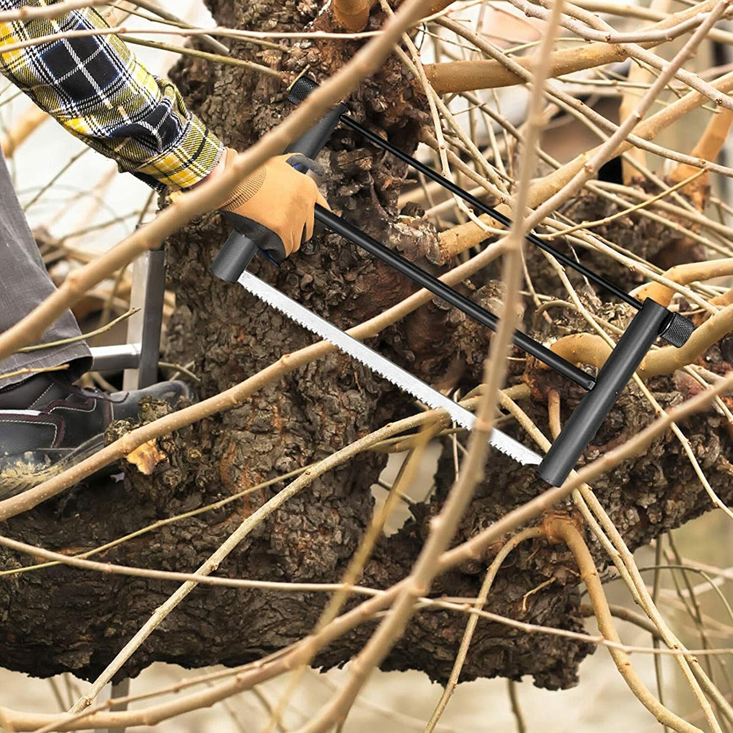 Portable Folding Saw Backpacking Outdoor Camping Folding Saw Survival